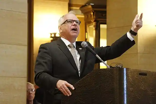 Watch: Tim Walz Rips Into Donald Trump Over Lack of Military Service