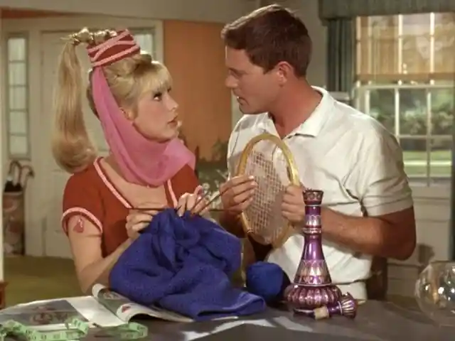 Jeannie Was Trapped In A Bottle That Originally Held Jim Beam Whisky