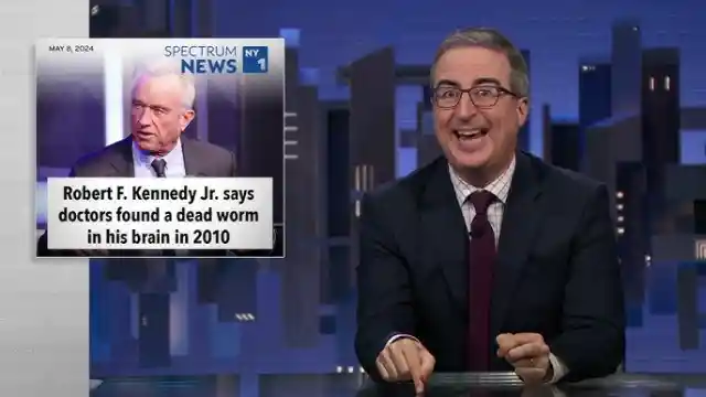 WATCH/COMMENTARY: John Oliver Roasts RFK Jr--But Before the Bear Story Broke