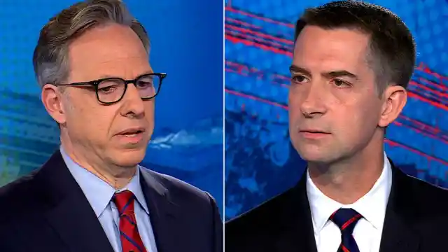 WATCH: Jake Tapper Shuts Down GOP Senator's Defense of Trump's Anti-Semitic Remarks