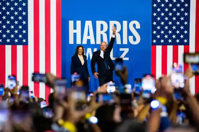 WATCH: Harris/Walz Receive Historic Endorsement From Latino Civil Rights Group