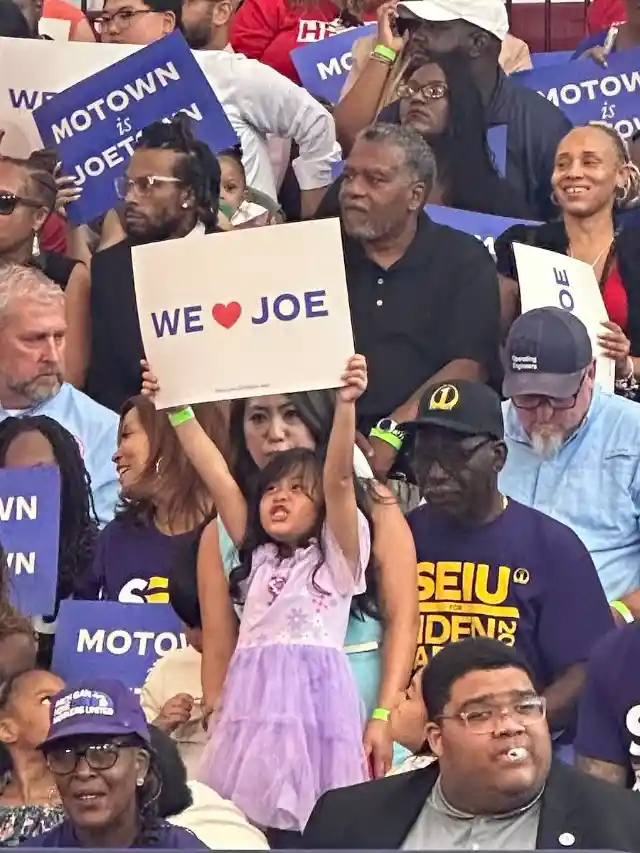 WATCH: Joe Biden Shows Detroit Crowd Who He Really Is