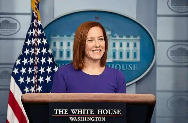 WATCH: Jen Psaki Responds to Joe Biden's Resignation Live on Air