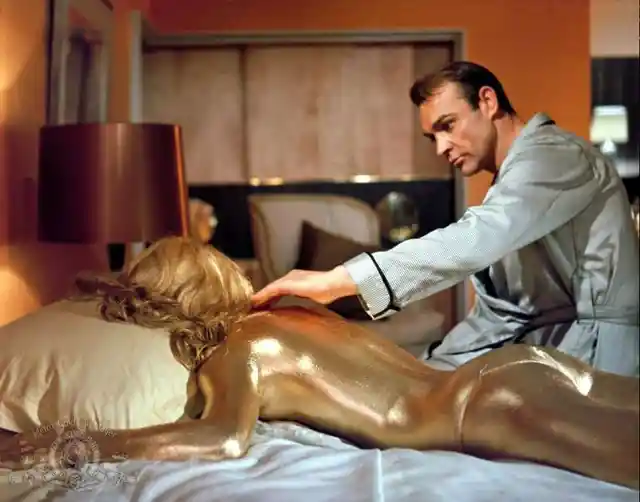 Shirley Eaton Was Painted Gold In 'Goldfinger' -- And Lived!