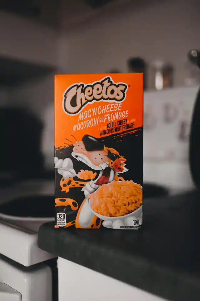 36. Floating Cheetos