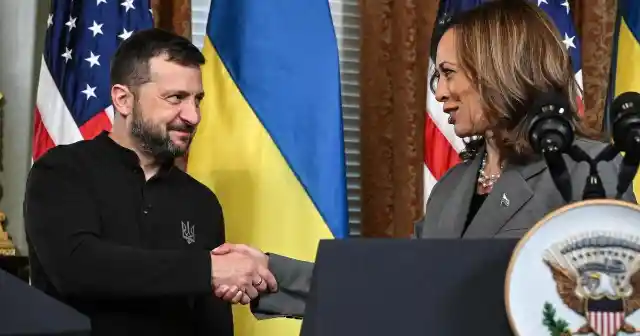 WATCH: Vice President Harris Meets With President Zelenskyy at White House