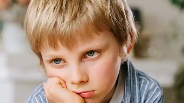 Trying To Convince His Son