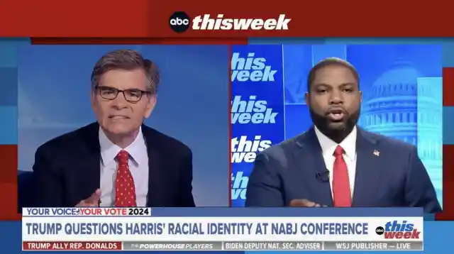 WATCH/COMMENTARY: Stephanopoulos Blasts Black Trump Surrogate Over Harris Slurs