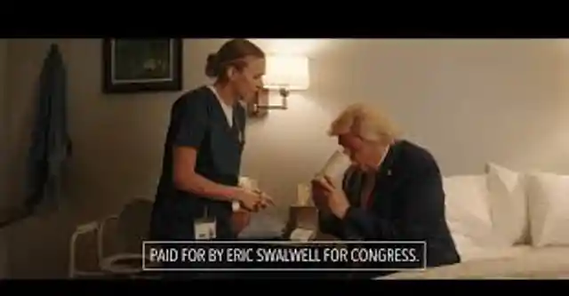 WATCH: Eric Swalwell's New Political Ad Puts Trump In His Place