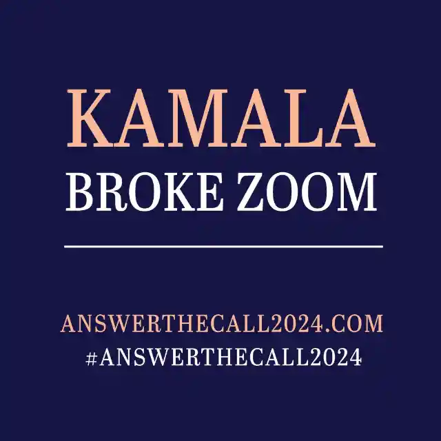 [COMMENTARY] "Kamala Broke Zoom" Trends After White Women's Huge Call to Action