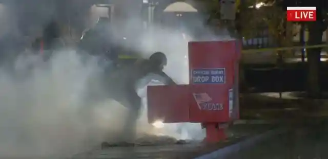 WATCH: Hundreds Of Ballots Destroyed In Dropbox Fires in Portland Metro Area