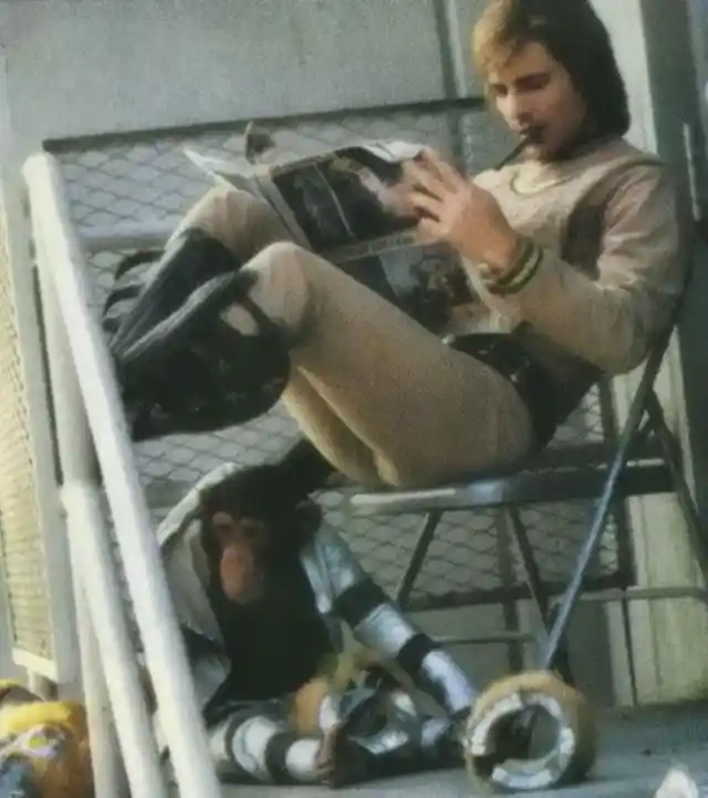 'Daggit' On 'Battlestar Galatica' Was Played By A Chimpanzee In A Costume