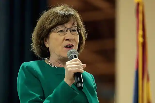 Susan Collins Says She's Not Voting For Donald Trump or Joe Biden