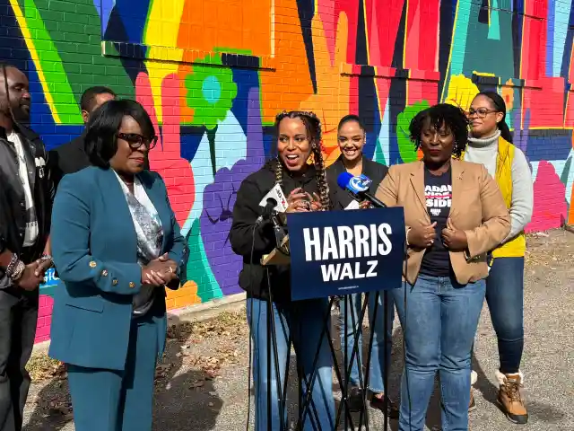 WATCH: Celebs Flock to Philly to Stump For Harris/Walz Campaign