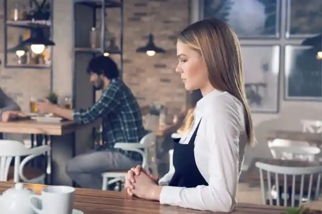 A Sullen Look On Her Face