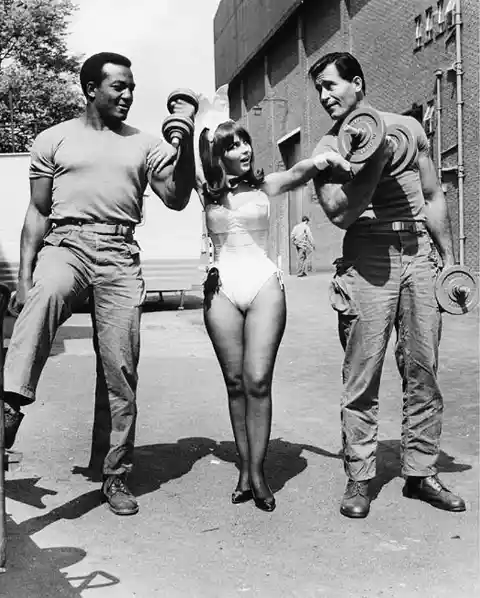 There Were No Playboy Bunnies In WWII, But There Were On The 'Dirty Dozen' Set