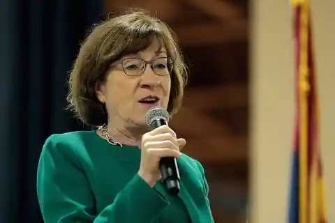 Susan Collins Says She's Not Voting For Donald Trump or Joe Biden