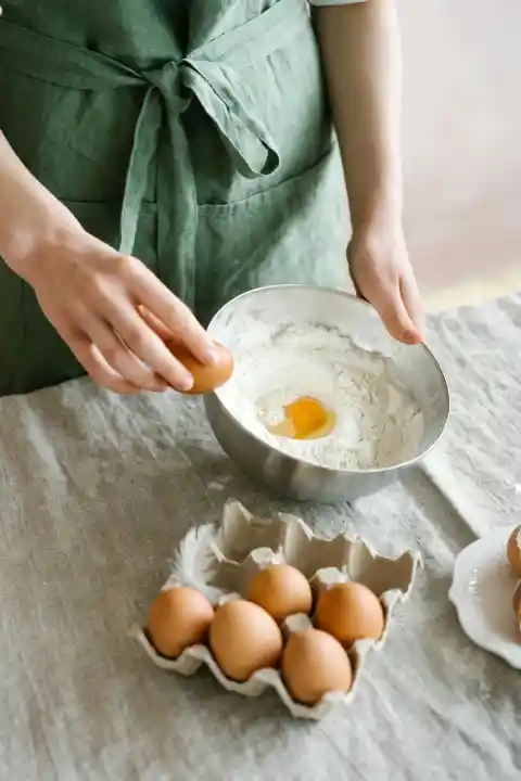 Where It All Begins: Eggs Meet Flour
