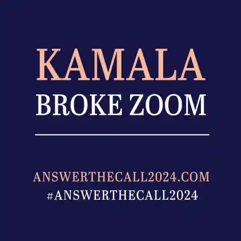 [COMMENTARY] "Kamala Broke Zoom" Trends After White Women's Huge Call to Action