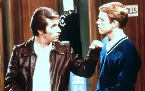 Fonzie Was Only Allowed To Wear A Leather Jacket Because Of His Motorcycle