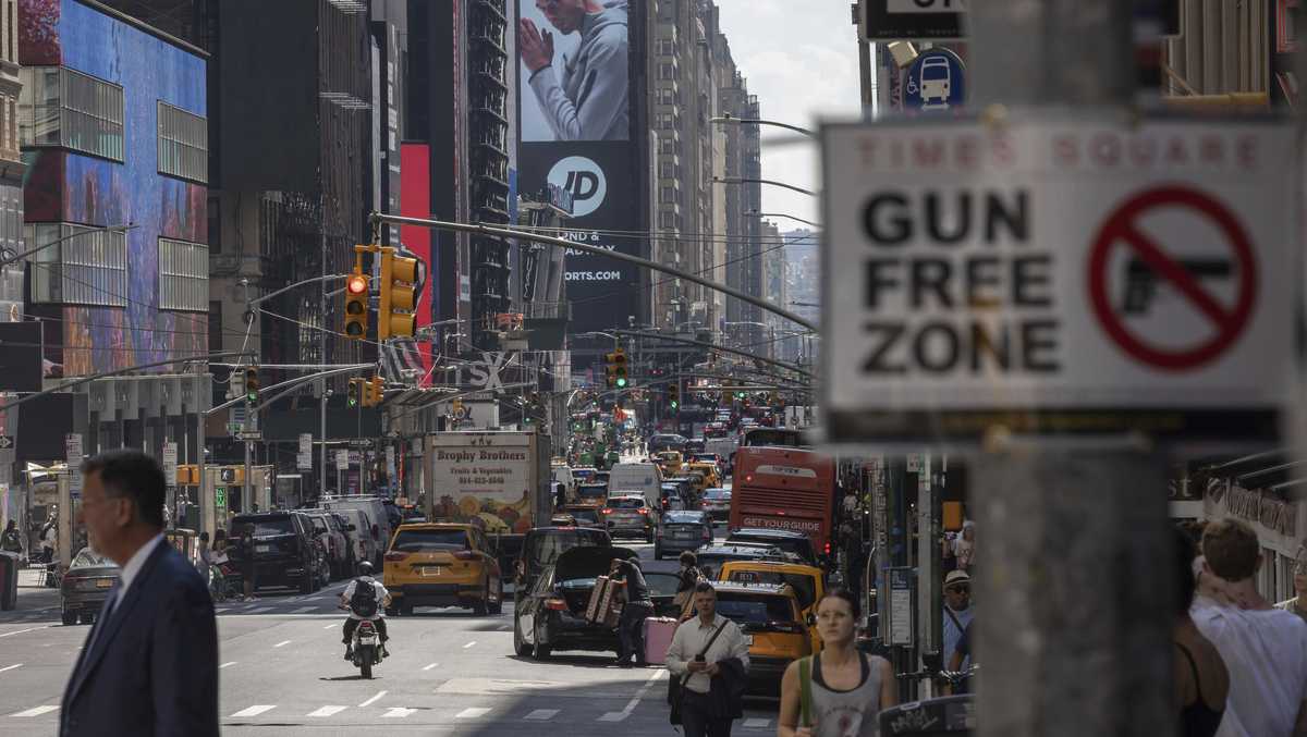 [WATCH] 'Good Luck' Enforcing New NYC Gun-Free Zone, Say Locals