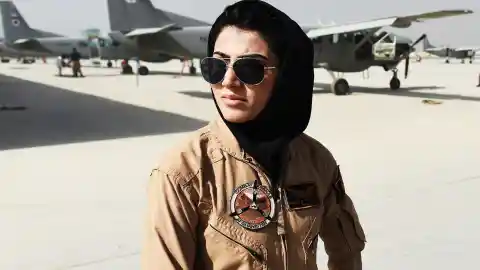 23-Year-Old Becomes Afghanistan’s First Female Fixed-Wing Pilot