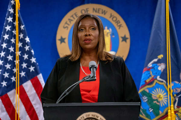 [COMMENTARY] Trump Posts Racist Trope About Letitia James During Fear-Rant on Truth Social
