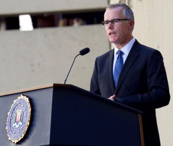 Andrew McCabe Reveals Congressional Leaders Were Briefed on FBI’s Trump Probe